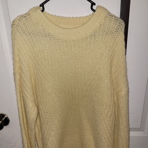 Large light yellow sweater 'A New Day' brand from Target